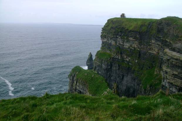 Lookout tower at the Cliffs of Moher, Ireland